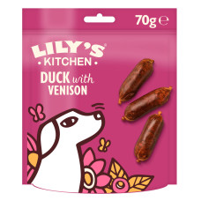 Lily´S Kitchen Salsichas de pato e veado Lily´S Kitchen Salsichas de pato e veado